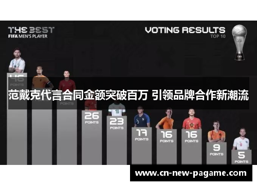 范戴克代言合同金额突破百万 引领品牌合作新潮流