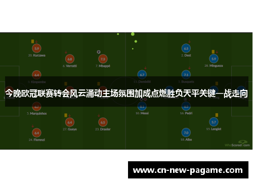今晚欧冠联赛转会风云涌动主场氛围加成点燃胜负天平关键一战走向 今晚欧冠联赛转会风云涌动主场氛围加成点燃胜负天平关键一战走向